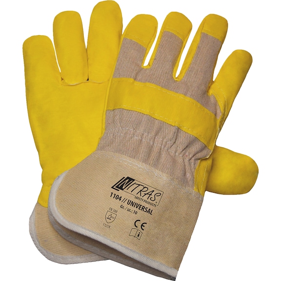 Schutzhandschuh Leder Nitras Universal 1104 - HNDSHH-NITRAS-UNIVERSAL-1104-GR10