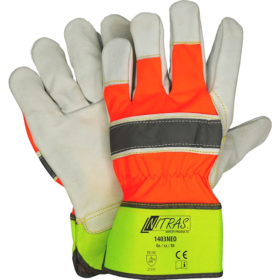 Protective glove, leather Nitras 1403NEO - GLOV-NITRAS-NEO-1403NEO-SZ10