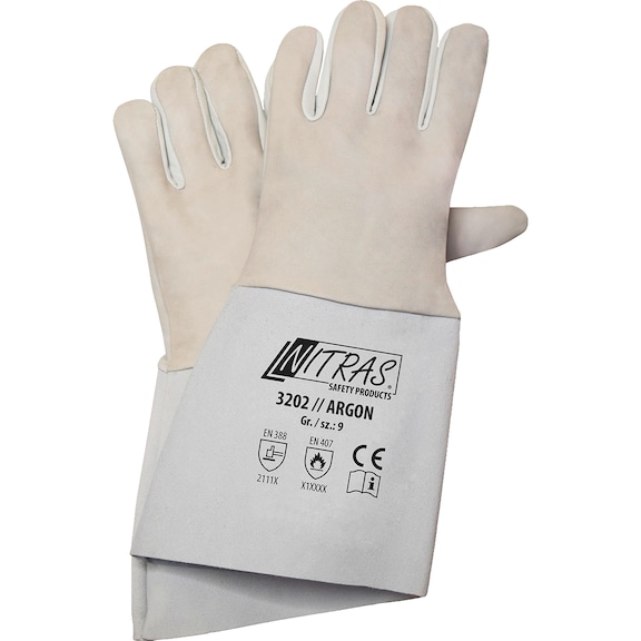Schutzhandschuh Leder Nitras Argon 3202 - HNDSHH-NITRAS-ARGON-3201-GR11