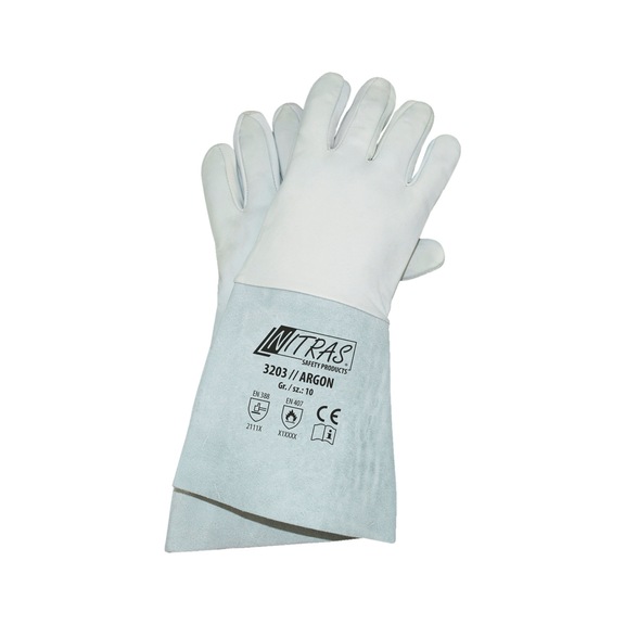 Protective glove, leather Nitras 3203 Argon - GLOV-NITRAS-ARGON-3203-SZ10