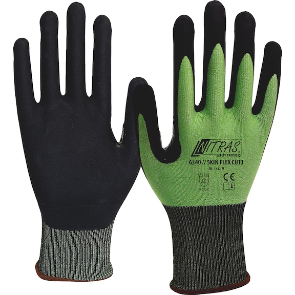 Cut protection glove Nitras 6340 Skin Flex Cut3