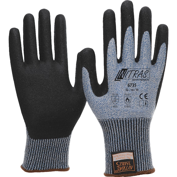 Cut-resistant glove Nitras 6735 - GLOV-NITRAS-6735-9-SZ9-XL