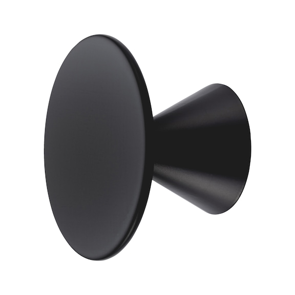 Kleiderhaken rund KH-ZD 7 - KLDHAK-(KH-ZD-7)-SCHW