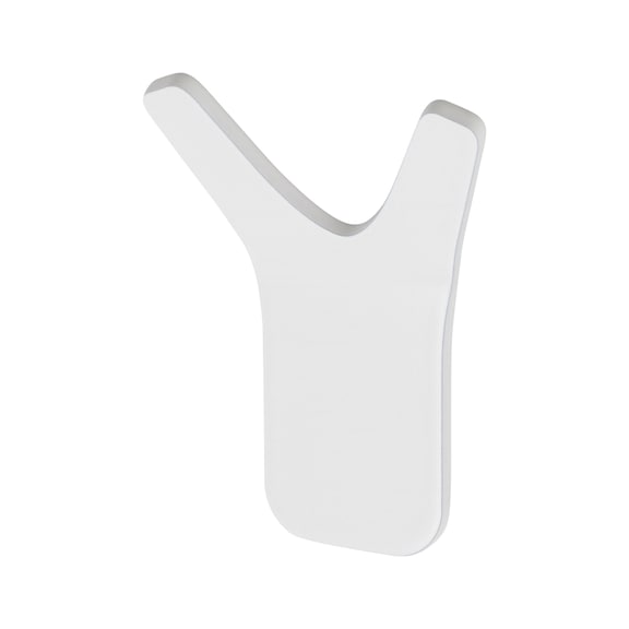 Kleiderhaken KH-ZD 9 - KLDHAK-(KH-ZD-9)-WEISS