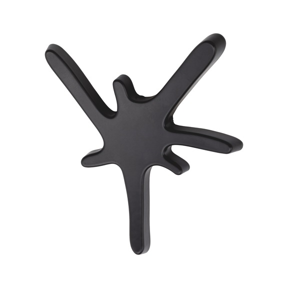 Kledinghaak KH-ZD 13 - CLTHHOK-KH-ZD-13-BLACK