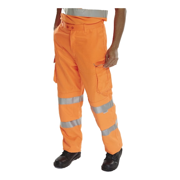 High Visibility Rail-Spec Work Trousers