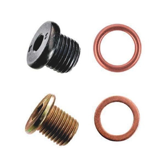 Oil drain-plug, vehicle - PLG-OILDRN-RENAULT/PEUGEOT-M14X1,25