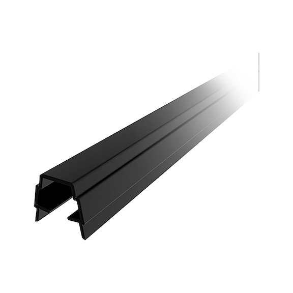 Abdeck- und Einfassprofil - ABDE&EINFPRFL-PP-SCHW-NUT-6-2000MM