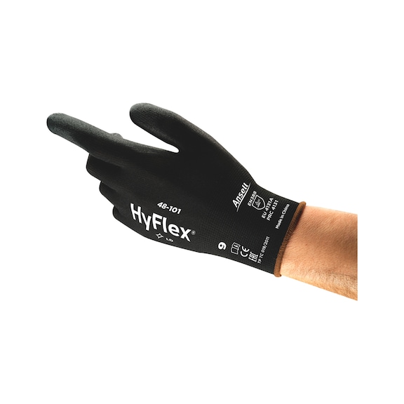 Schutzhandschuh gestrickt mit Beschichtung Ansell HyFlex® 48-101 - HNDSHH-ANSELL-HYFLEX-48-101-GRZ7