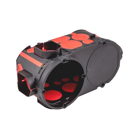 Flush-mounted two-chamber elec. box ELMO air-tight - APPSKT-FMO-ELT-AIRTIGHT-WO.SCHR-H63/D60