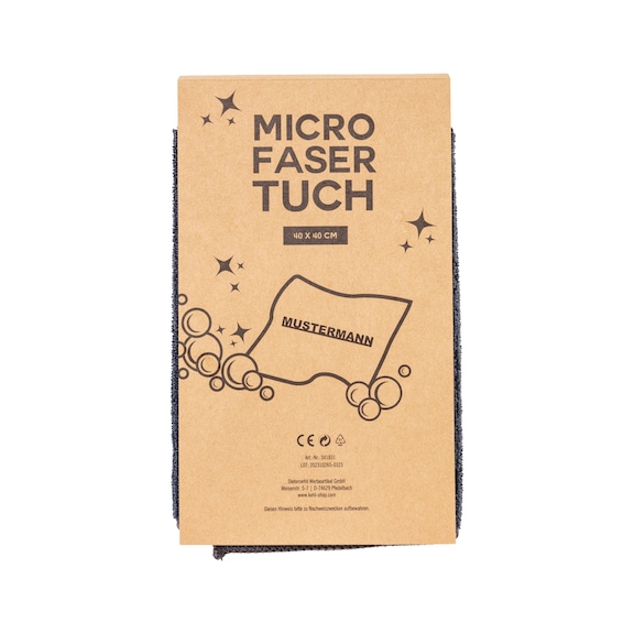 Microfiber cloth cockpit - MICRO-CLOTH-PRNT-CCKPIT-PACK-1COL-36PCS