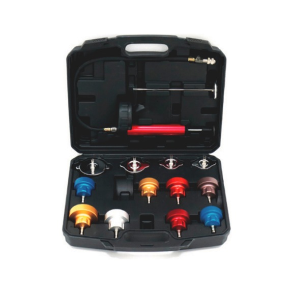 thumbnail image 2 of Labwork Radiator Pressure Tester Kit - Coolant System Leak Detector Tool For ATV/Car (TL29699Q) 2 of 6