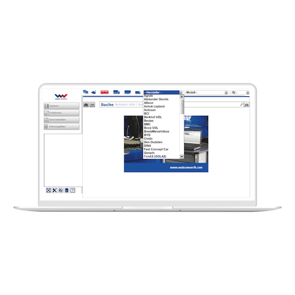 W.EASY diagnose van meerdere merken voor bussen