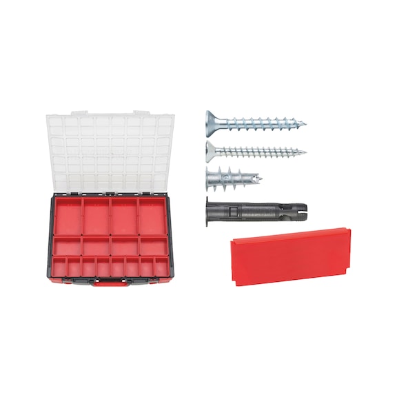 ASSY, WÜPOFAST, anchor set 6,105 pcs - SET-SCR-CS-WO-6105PCS