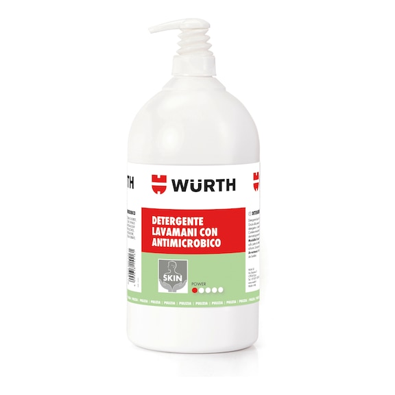 Detergente per mani con antimicrobico