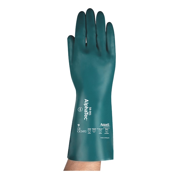 Chemical protective glove Ansell AlphaTec 58-001