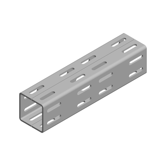 W-IP mounting rail connector - MNTRLCON-(W-IP)-100-OS
