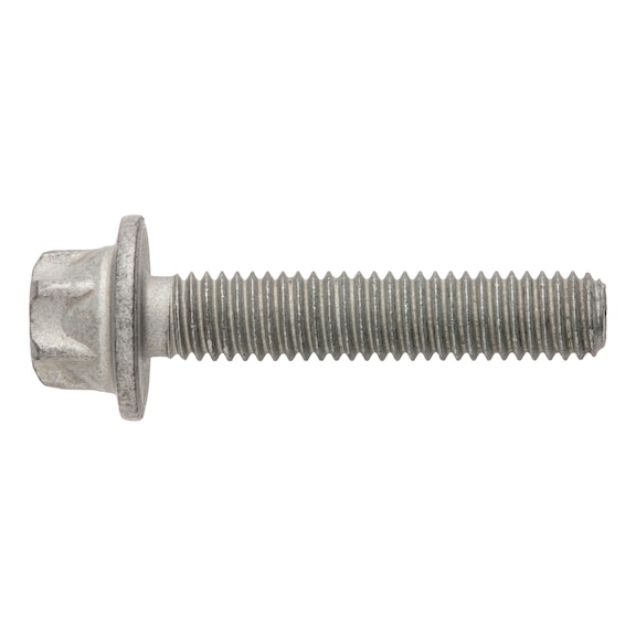 Hexalobular head screw, flange, inch, aerospace NAS624-NAS644, cadmium-plated steel, UNJF, inch - SCR-NAS630_30-(B2E)-5/8_18X2