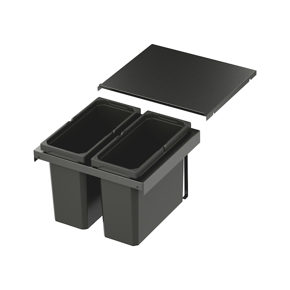 Mülltrennsystem VS ENVI Flex und VS ENVI Flex Pro - MUELLTRENNSYS-ENVIFLEX-LAVA-500-2-38LTR