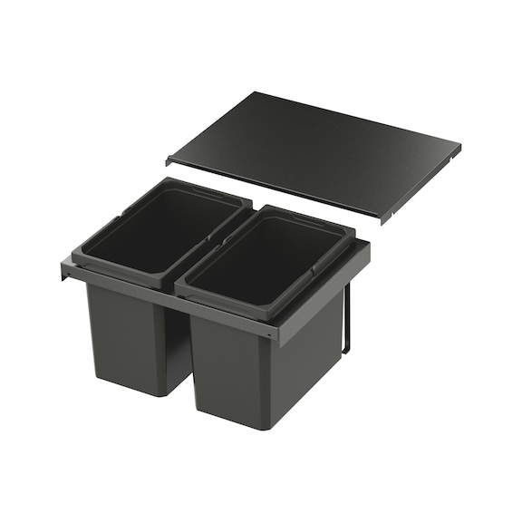 Mülltrennsystem VS ENVI Flex und VS ENVI Flex Pro - MUELLTRENNSYS-ENVIFLEX-LAVA-600-2-44LTR