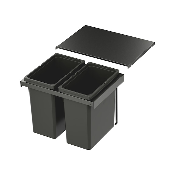 M&uuml;lltrennsystem VS ENVI Flex und VS ENVI Flex Pro - MUELLTRENNSYS-ENVIFLEX-LAVA-600-2-56LTR