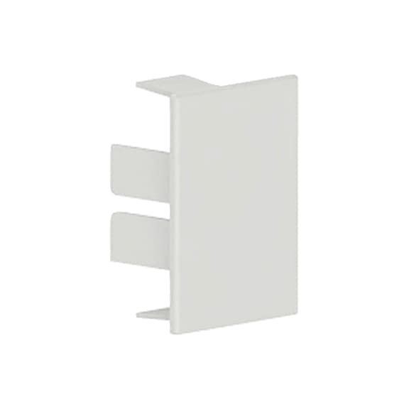 Endestykke til LFK kabelføringsrør - ENDESTYKKE KABELKANAL 40X60MM, RAL7035