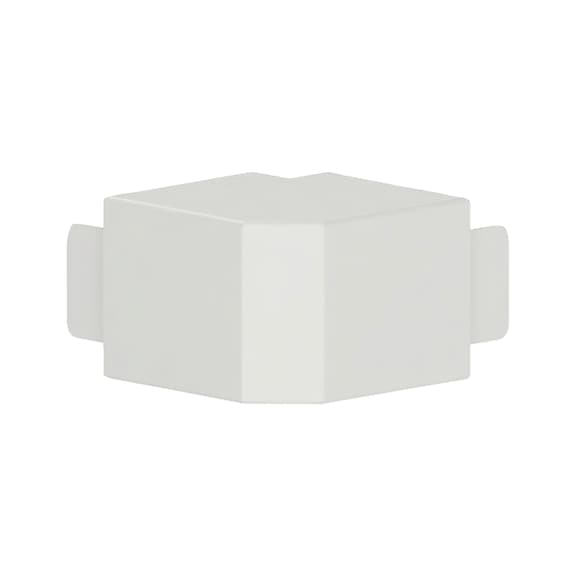 Coin extérieur pour goulotte électrique LFK - OUTCRN-(F.CRC-60X60MM)-GREY