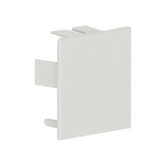 Endst&uuml;ck f&uuml;r Leitungsf&uuml;hrungskanal LFK - ENDSTK-(F.LFK-60X60MM)-GRAU