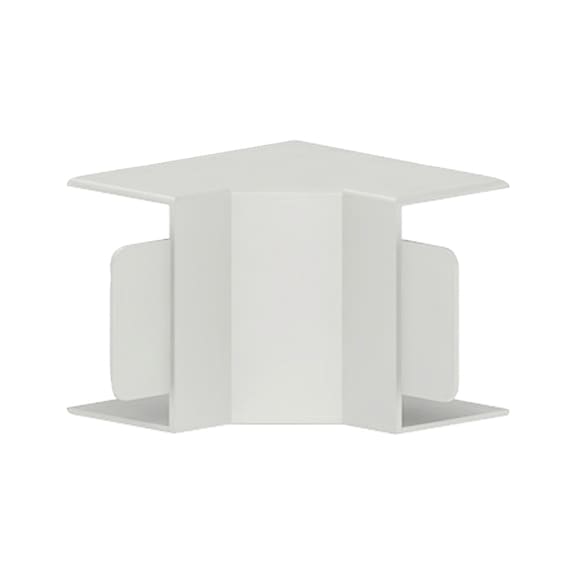 Inside corner for LFK cable routing conduit - INRCRN-(F.CRC-40X60MM)-GREY