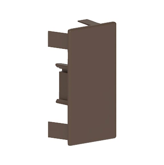 Endstück für Fensterbankkanal FB - ENDSTK-(F.FBK-60X110MM)-SEPIABRN
