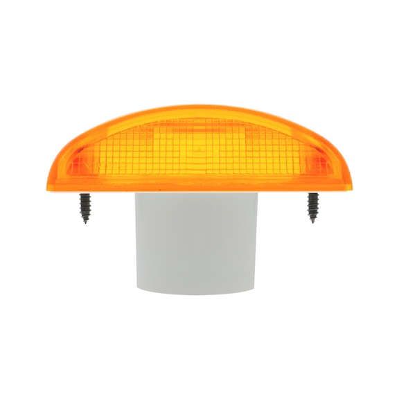 Clignotant universel pour camion - L26xl92 mm - côté gauche/droite - orange/blanc