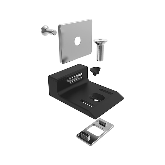 T&uuml;ranschlag Set - TUERANSCHLAG-MGNT-SET-PA-SCHW-NUT8/10