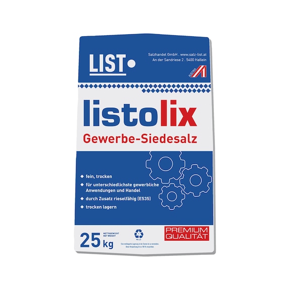 Salt descaler LISTOLIX - SALTDESCAL-25KG