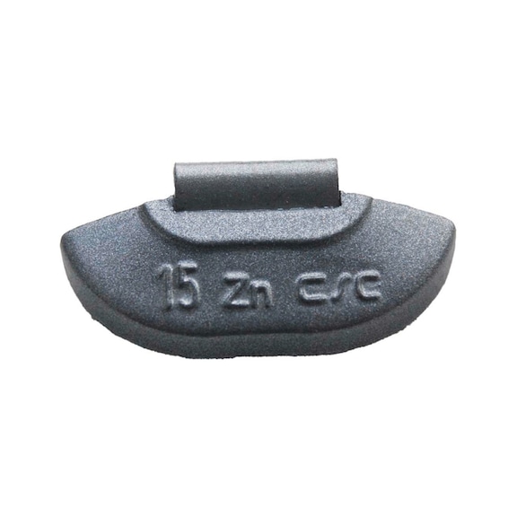 Zink balanceergewicht plastic gecoat voor ST velge