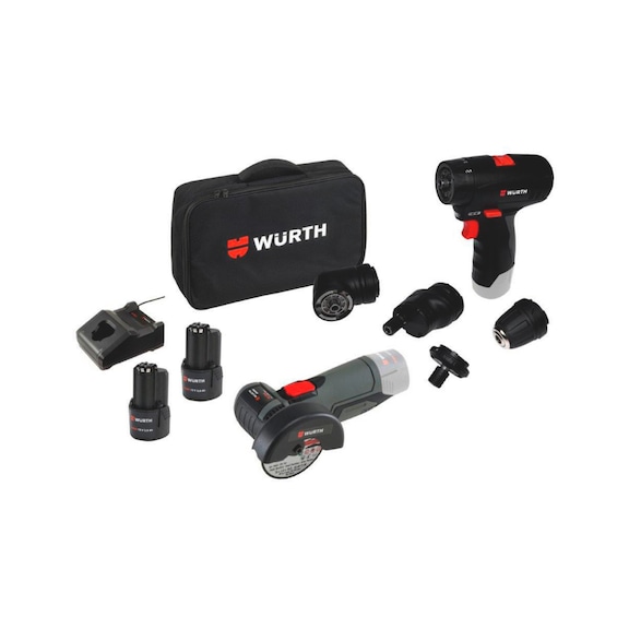 BS 12-A Comboset bestaande uit twee machines - COMBOPAKKET BS 12-A MULTI, TG 12-A