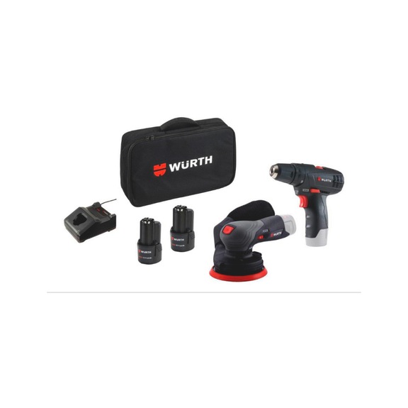 BS 12-A Comboset bestaande uit twee machines - COMBOPAKKET BS 12-A, ETS 12-125-A