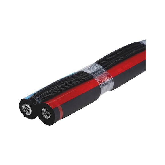 Edelstahl-W&auml;rmepumpenrohr ECONOMY - WLRO-EDST-WRMPUMPE-ECONOMY-(2XDN32)X20M