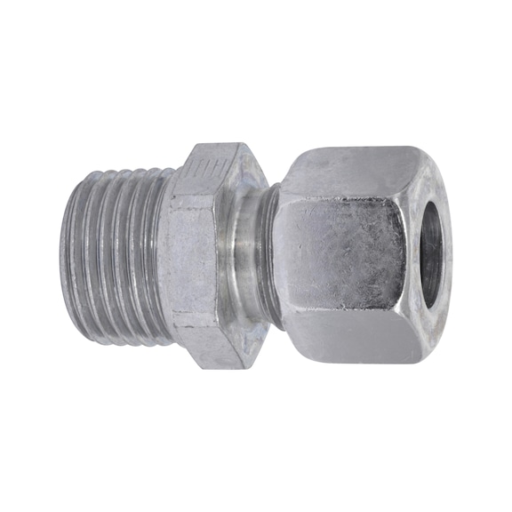 Pipe connector with a conical spiral - 1
