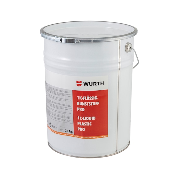 1C liquid plastic Pro - LIQUPLA-1C-PRO-RAL7043-25KG