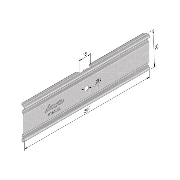 Coupling for cable trays - COUPLING-MT60-JCL-F.(MESH CABLE TRAY)
