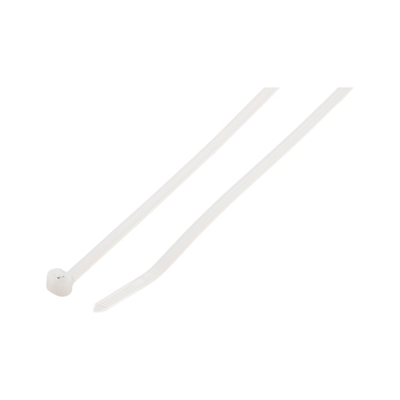 Kabelbinder KBL MZ aus Polyamid mit Metallzunge natur - KBLBIND-METZNG-NAT-3,6X140MM