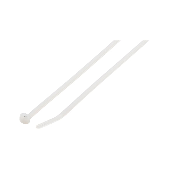 Kabelbinder KBL MZ aus Polyamid mit Metallzunge natur - KBLBIND-METZNG-NAT-3,6X284MM