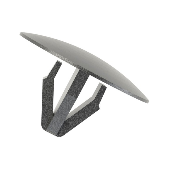 Cover plugs with splay - RTNGCLIP-HOOD-BLACK-D26,5