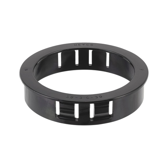 Snap-on grommet - SNAPSLEV-PA-BLACK-62,7X76,2X6,4MM