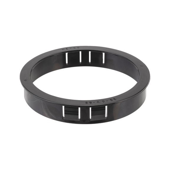 Snap-on grommet - SNAPSLEV-PA-BLACK-88,1X101,6X6,4MM