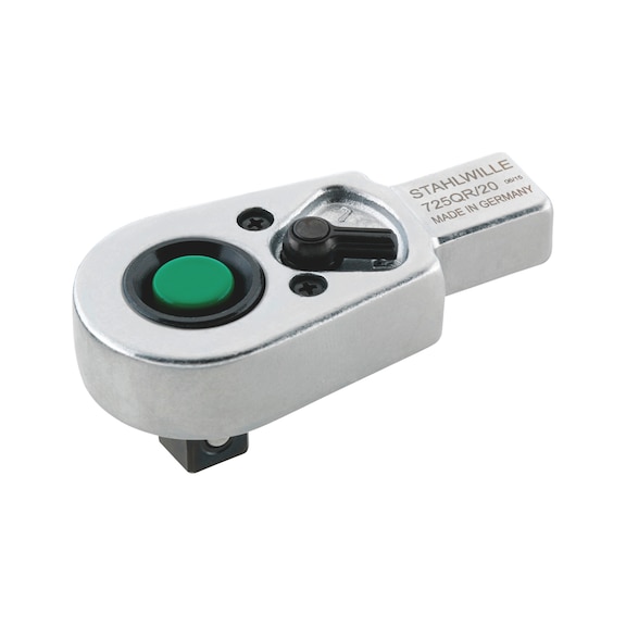 QuickRelease plug-in ratchet Stahlwille 725QR/20 - RTCHT-STAHLWILE-PLGIN4PT-58253020-1/2ZO