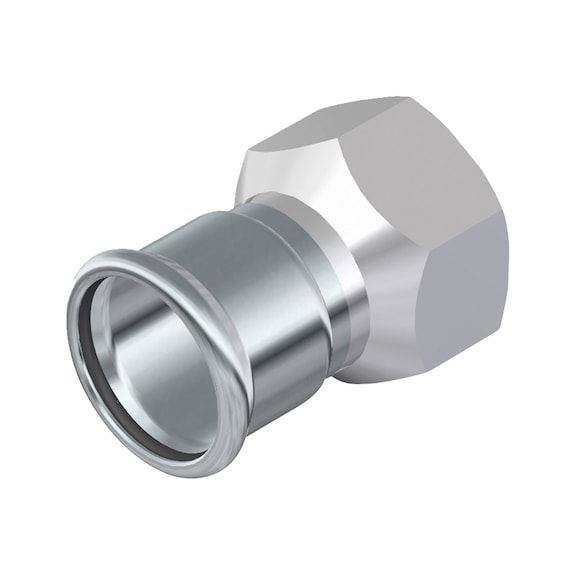 &Uuml;bergang Innengewinde METALOPRESS - UEBRG-15-RP1/2-METALOPRESS