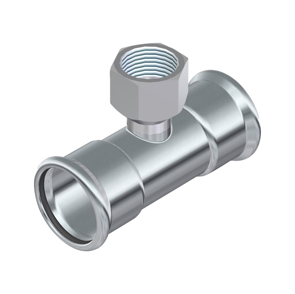 T-St&uuml;ck METALOPRESS - STK-T-35-RP1/2-35-METALOPRESS