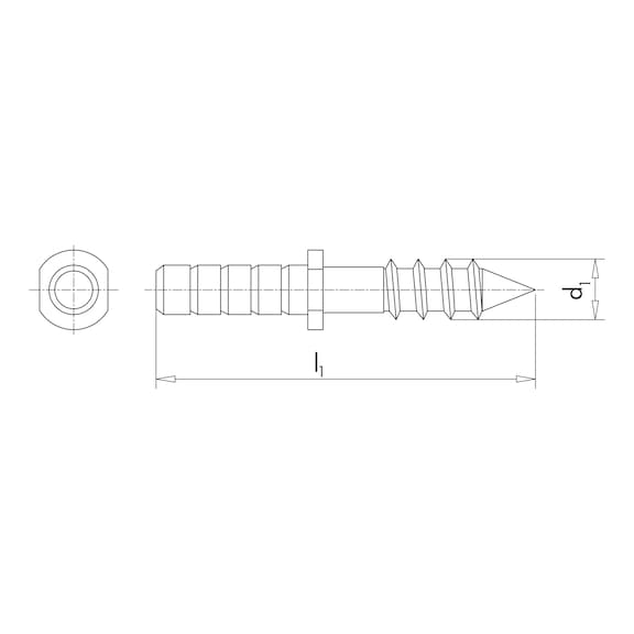Shaft head screw - 2