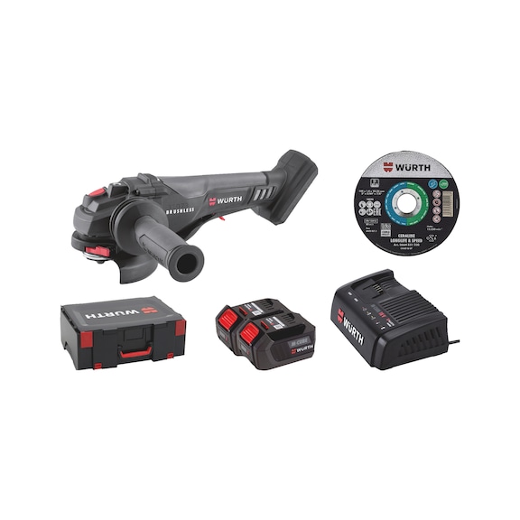 AWS18-125P COMPACT+batt.+charg+cut.disc set 16pcs - AWS 18-125P COMPACT-CRTN-SET-16PCS